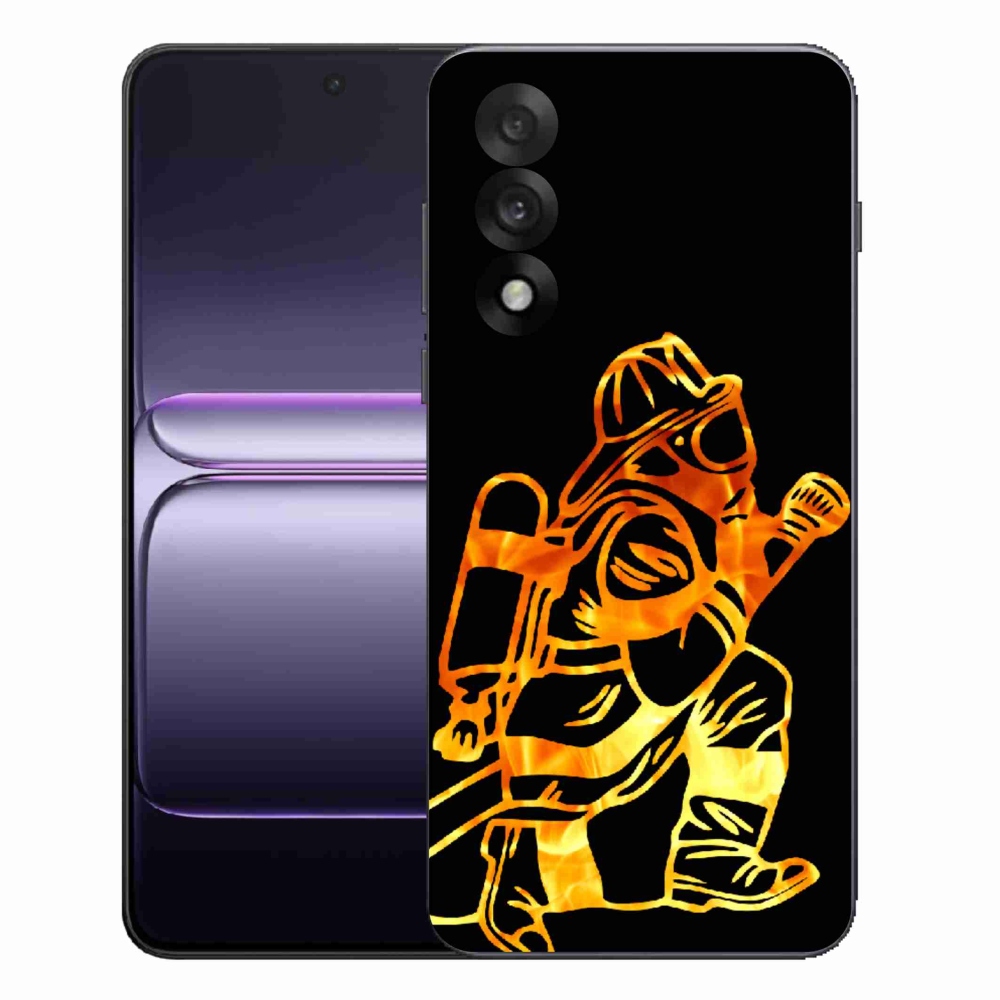 Gélový kryt mmCase na One Plus Nord 5 - hasič 1