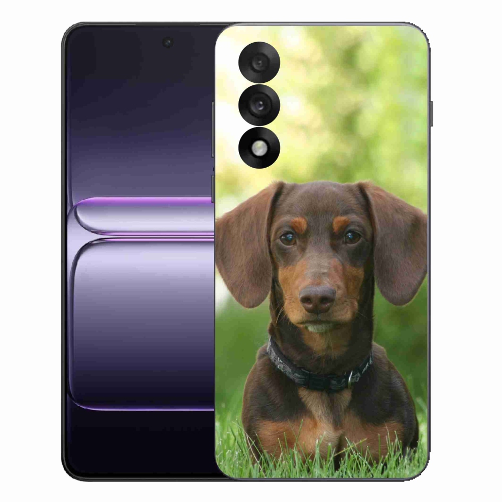 Gélový kryt mmCase na One Plus Nord 5 - hnedý jazvečík