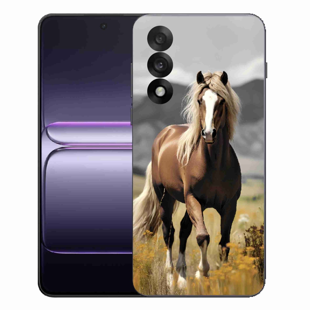 Gélový kryt mmCase na One Plus Nord 5 - hnedý kôň 1