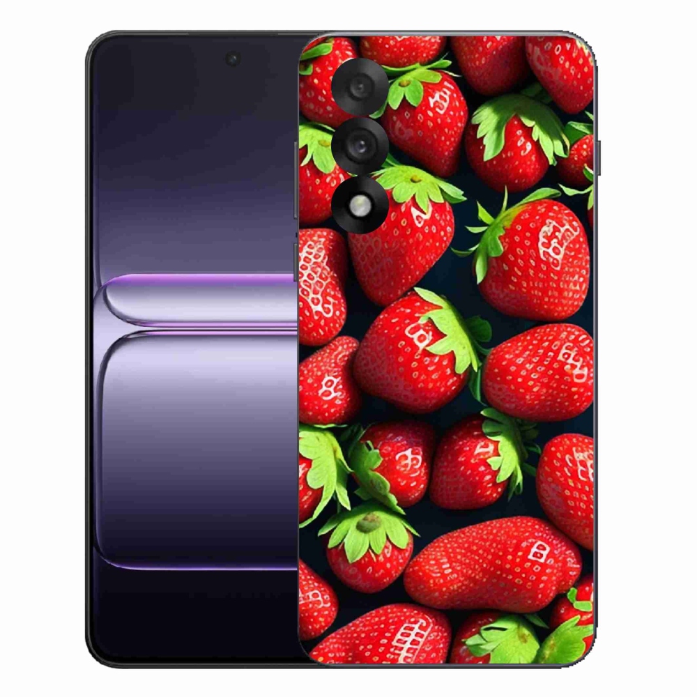 Gélový kryt mmCase na One Plus Nord 5 - jahody