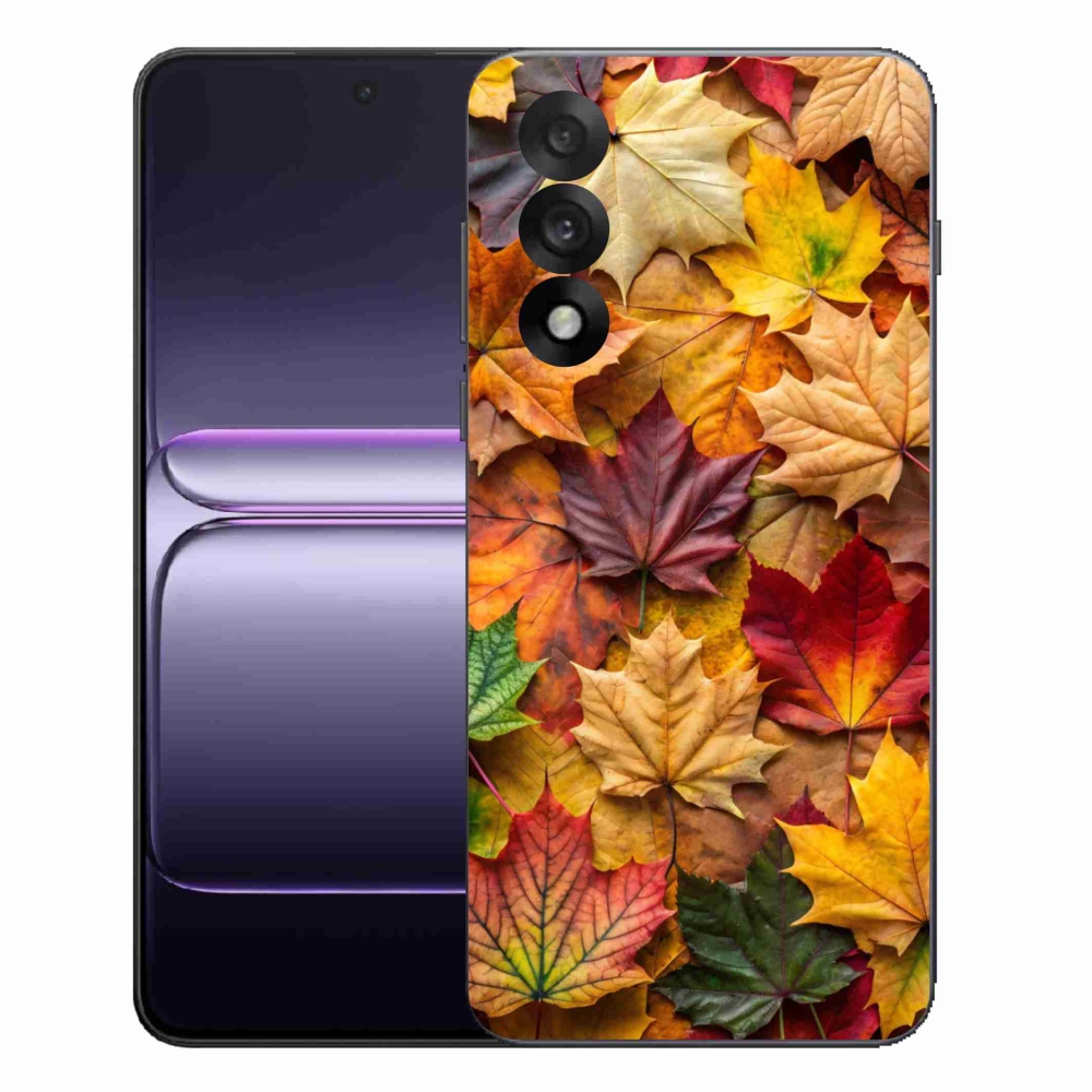 Gélový kryt mmCase na One Plus Nord 5 - javorové listy 2