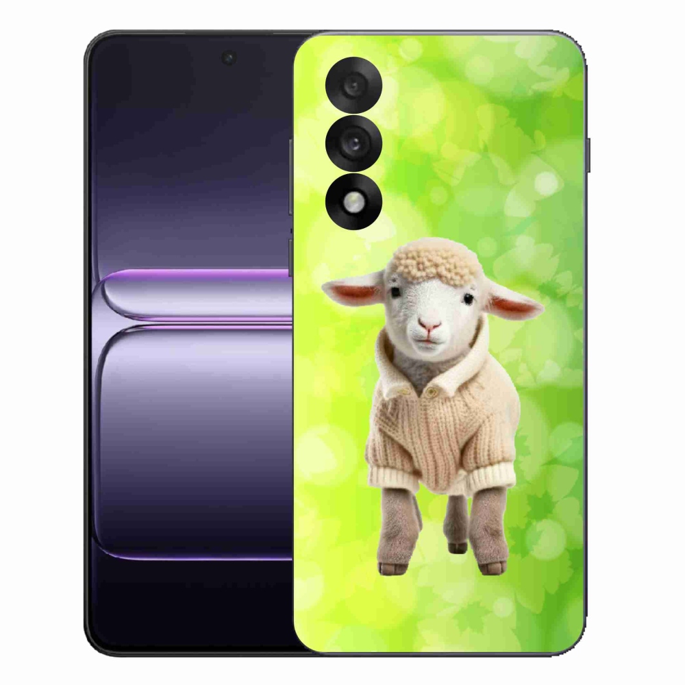Gélový kryt mmCase na One Plus Nord 5 - jahňa vo svetri