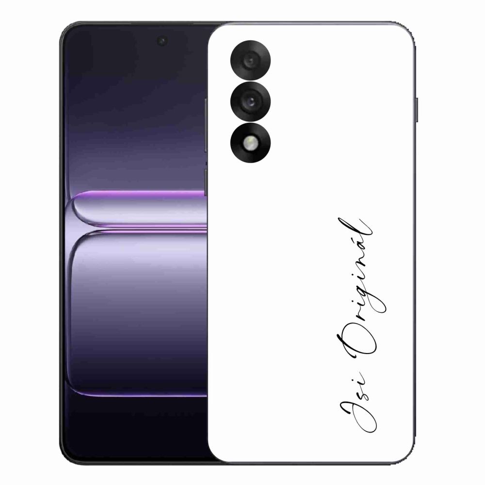 Gélový kryt mmCase na One Plus Nord 5 - si originál biele pozadie