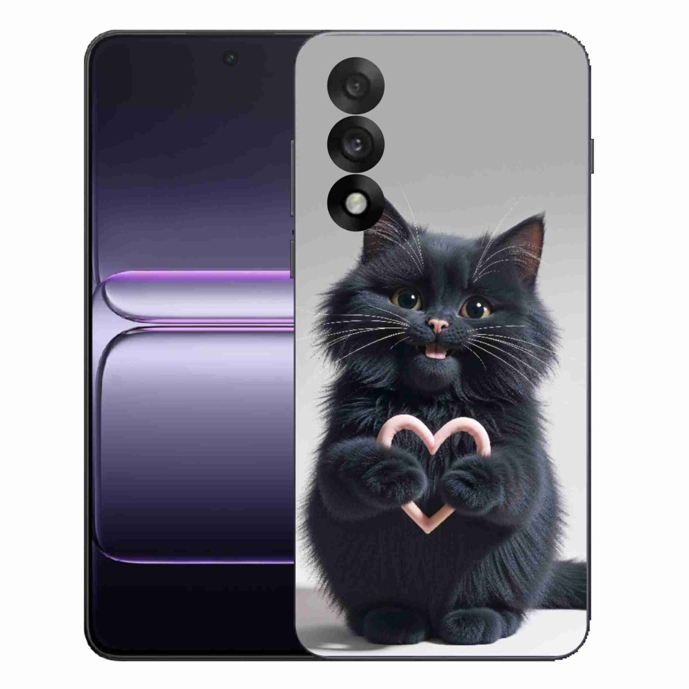 Gélový kryt mmCase na One Plus Nord 5 - mačacia láska 3