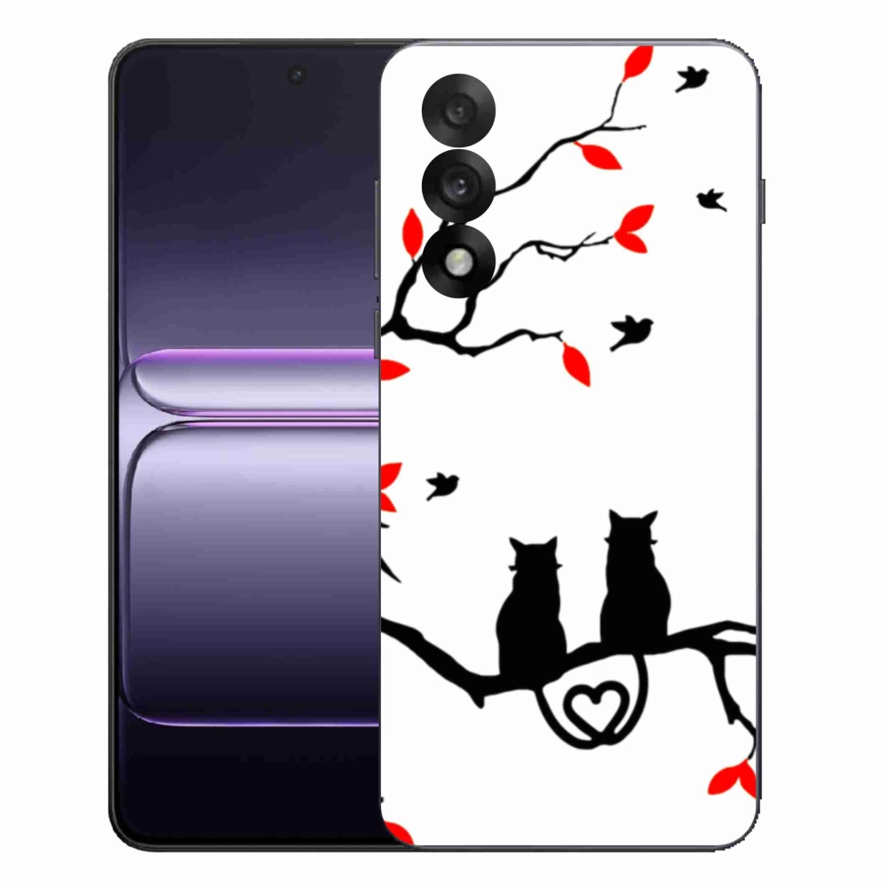 Gélový kryt mmCase na One Plus Nord 5 - mačacia láska