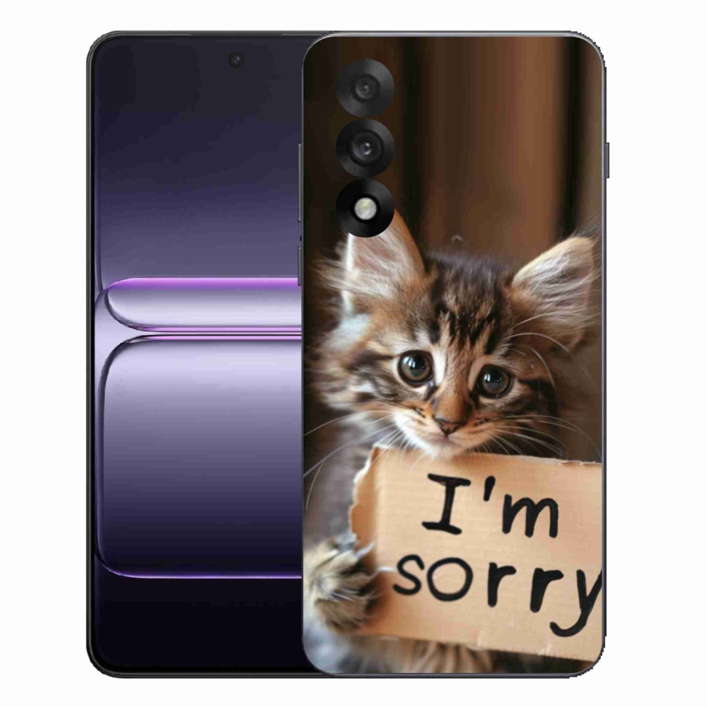 Gélový kryt mmCase na One Plus Nord 5 - mačacie ospravedlnenie