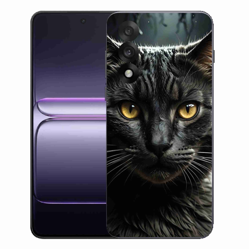 Gélový kryt mmCase na One Plus Nord 5 - mačacie pohľad 3