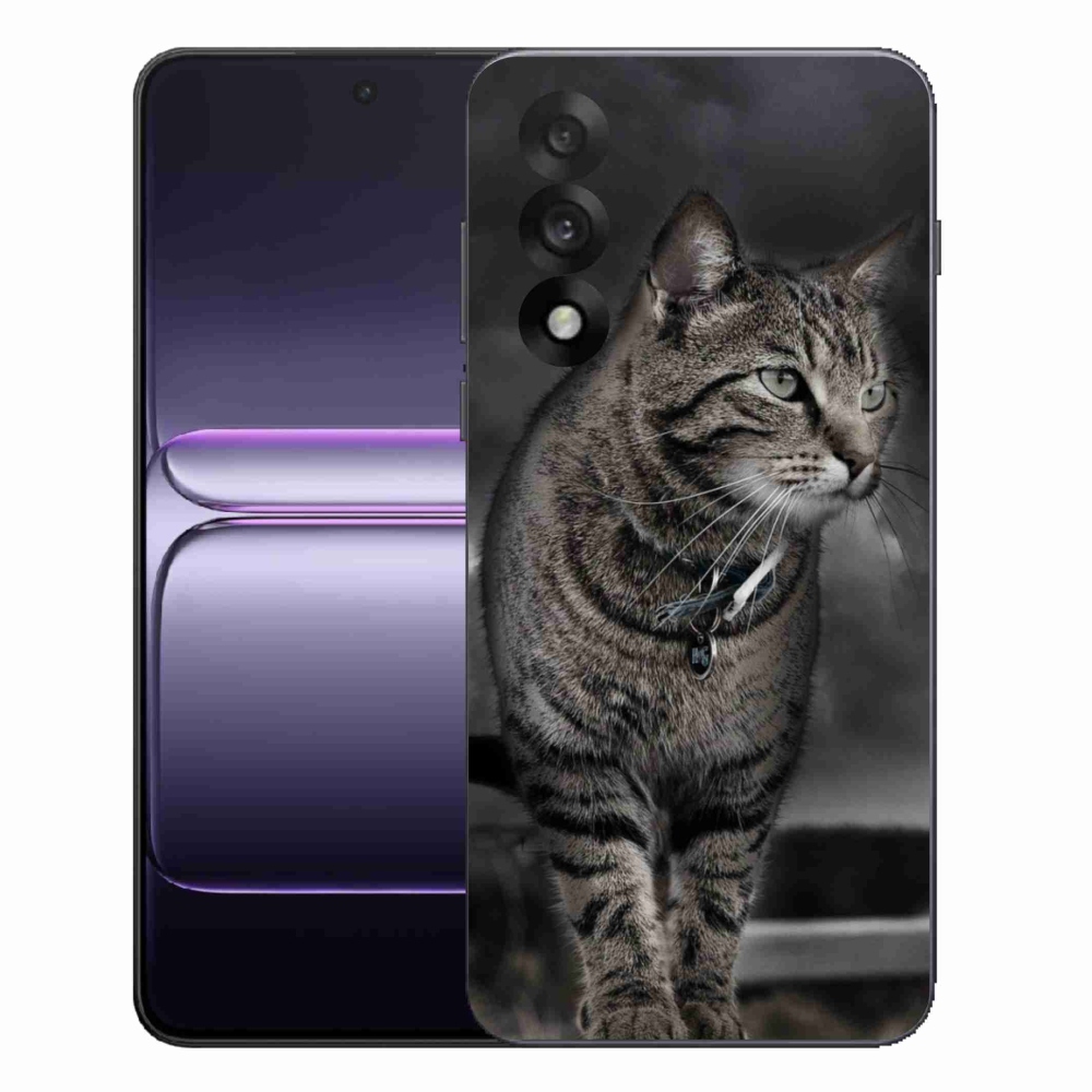 Gélový kryt mmCase na One Plus Nord 5 - mačka