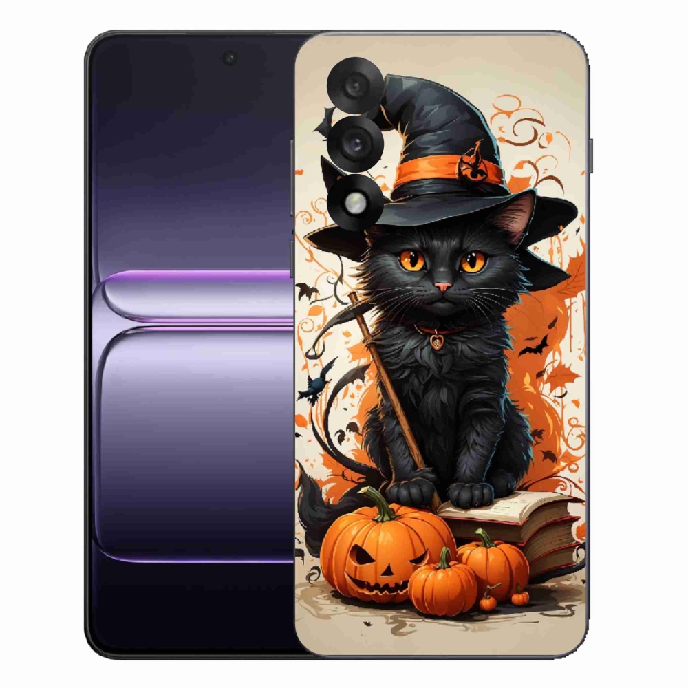Gélový kryt mmCase na One Plus Nord 5 - kocúr čarodejník