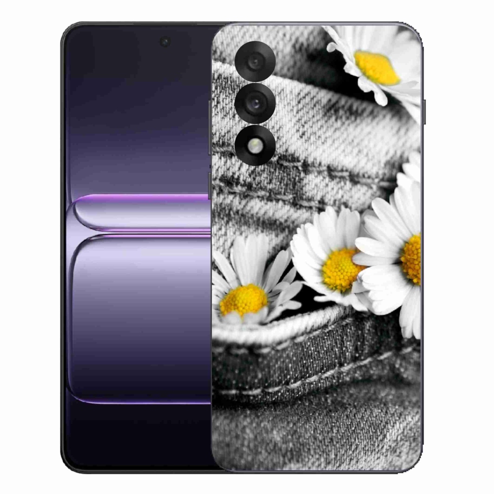 Gélový kryt mmCase na One Plus Nord 5 - margarétky