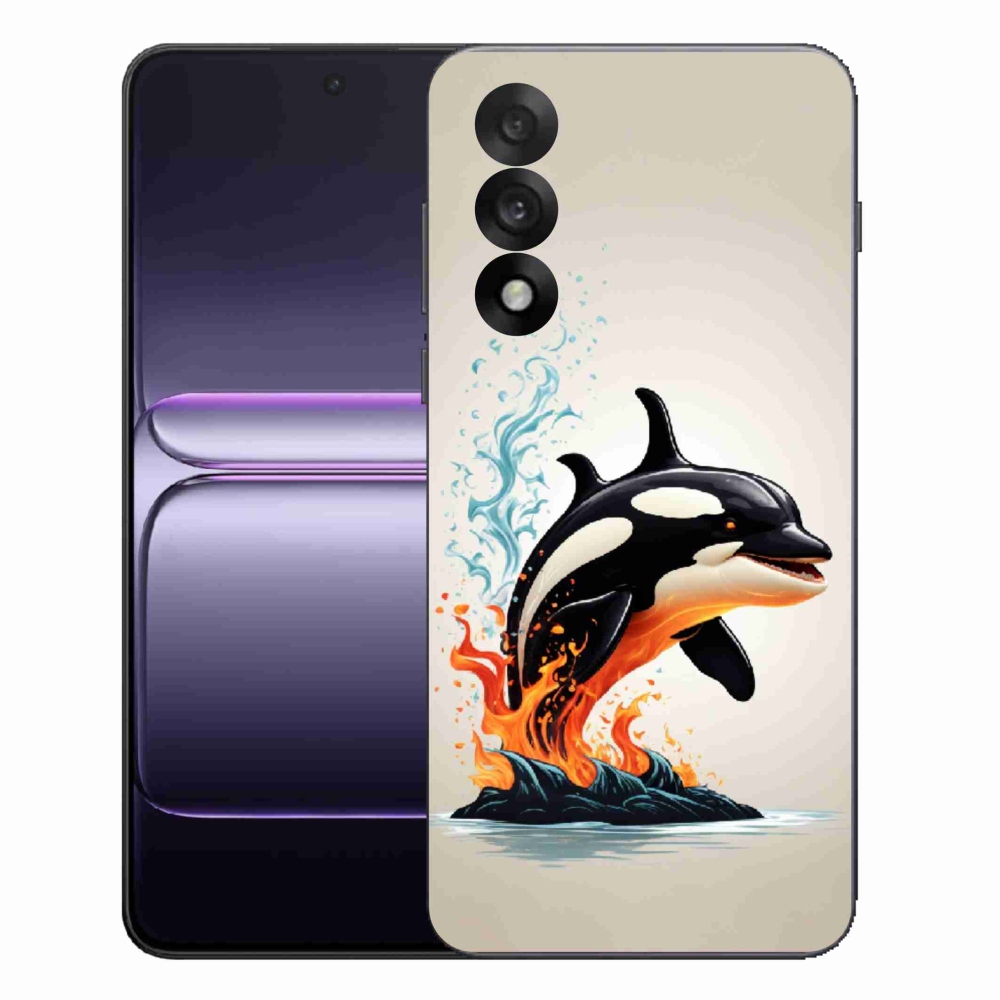 Gélový kryt mmCase na One Plus Nord 5 - kosatka