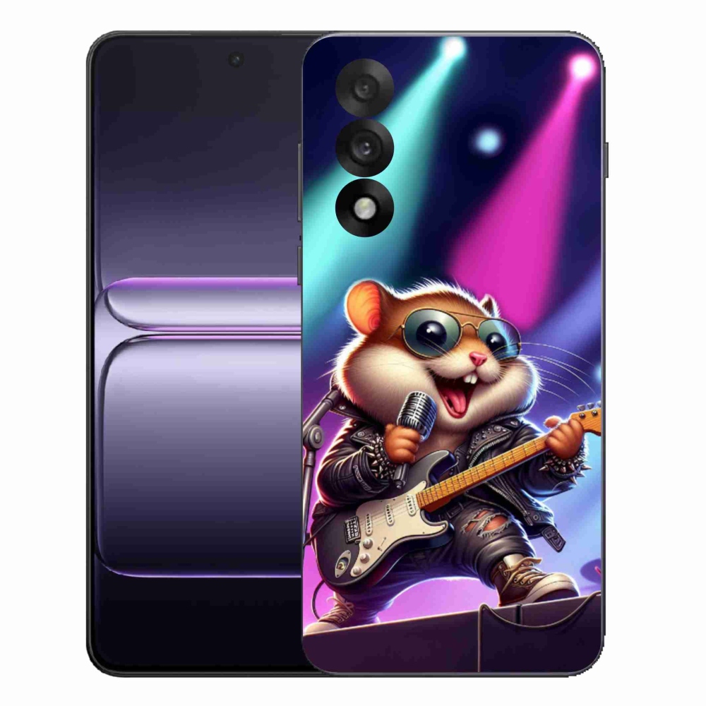 Gélový kryt mmCase na One Plus Nord 5 - škrečok rocker