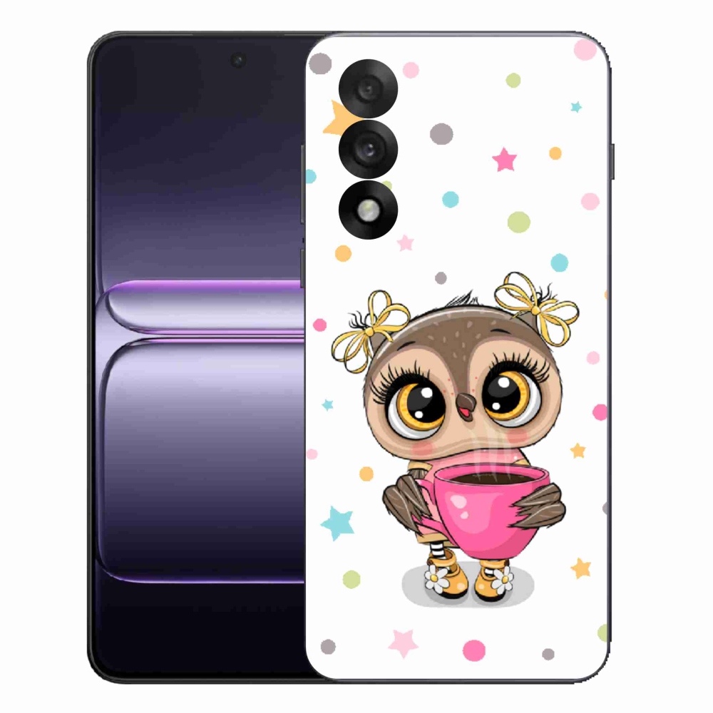 Gélový kryt mmCase na One Plus Nord 5 - kreslená sovička