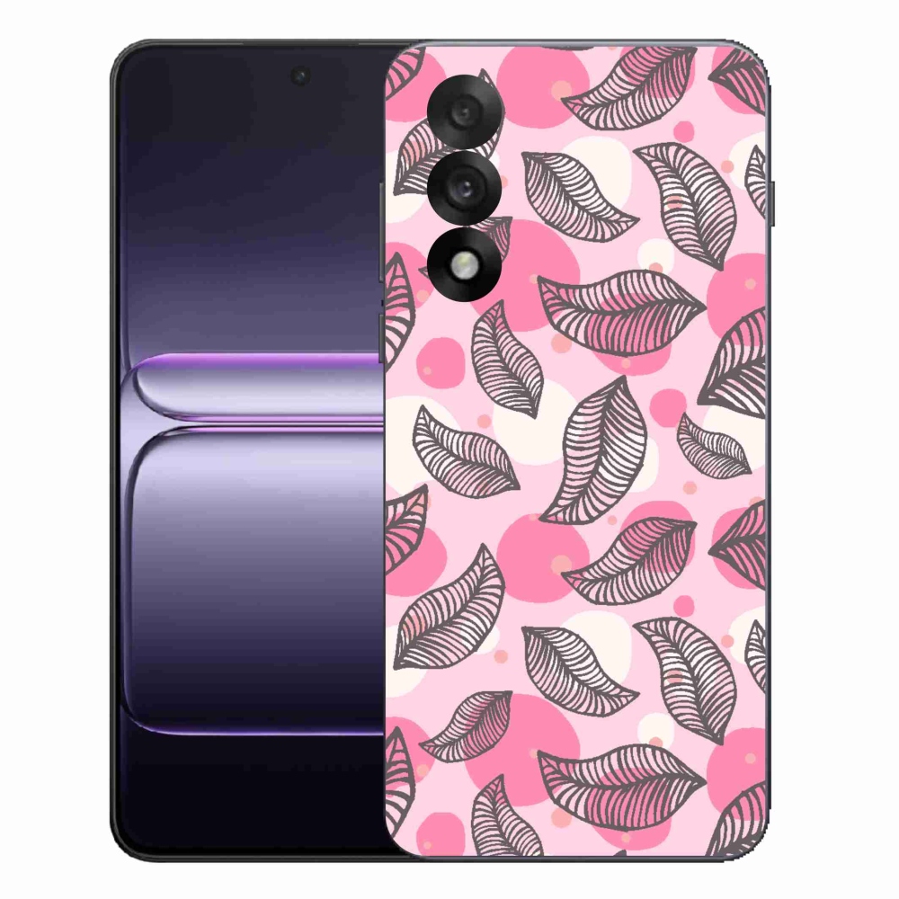 Gélový kryt mmCase na One Plus Nord 5 - kreslené padajúce listy