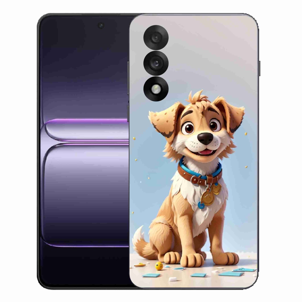 Gélový kryt mmCase na One Plus Nord 5 - kreslené šteňa