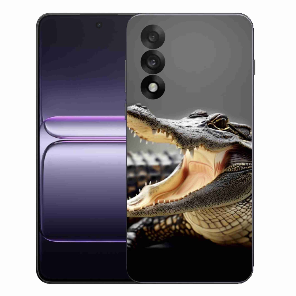 Gélový kryt mmCase na One Plus Nord 5 - krokodíl