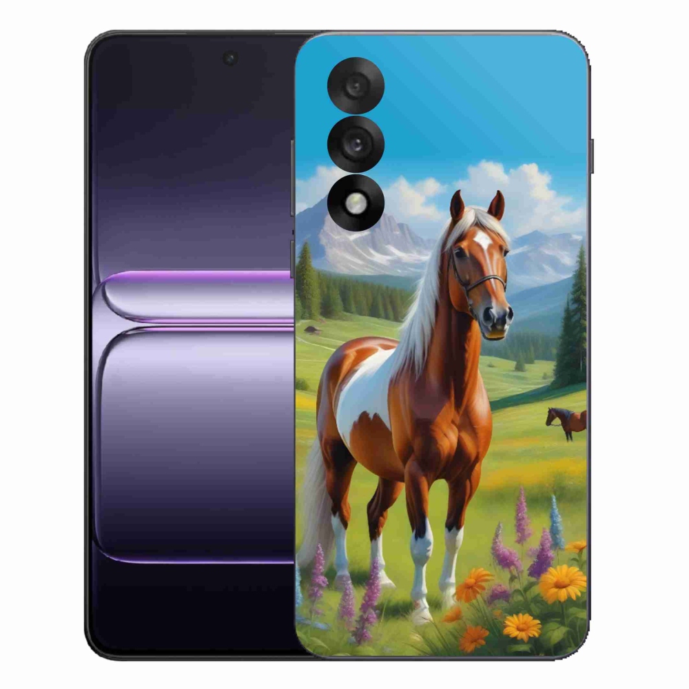 Gélový kryt mmCase na One Plus Nord 5 - kôň na lúke