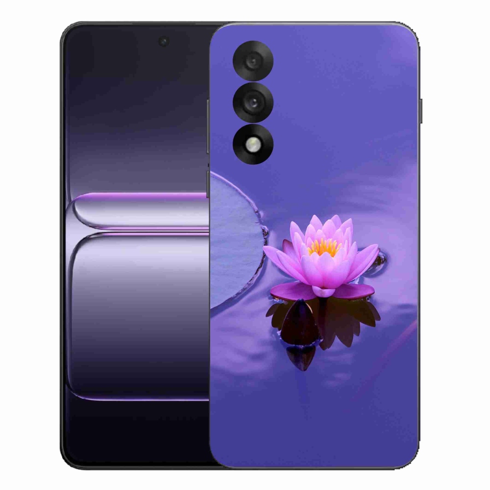 Gélový kryt mmCase na One Plus Nord 5 - kvet na hladine