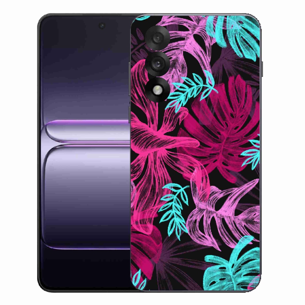 Gélový kryt mmCase na One Plus Nord 5 - kvety 1