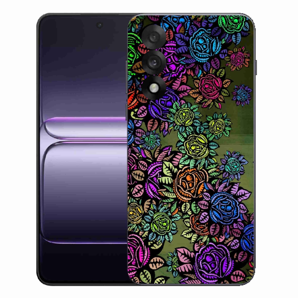 Gélový kryt mmCase na One Plus Nord 5 - kvety 6