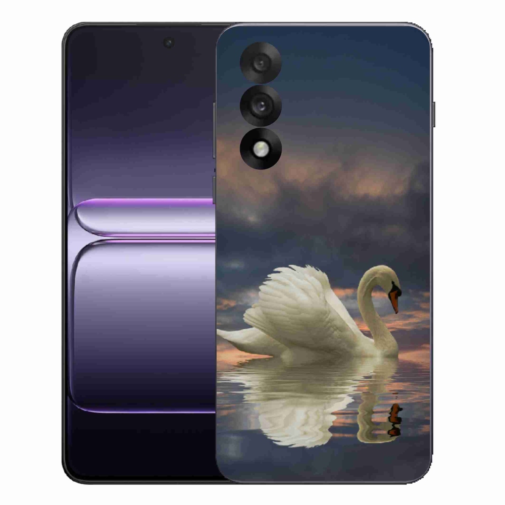 Gélový kryt mmCase na One Plus Nord 5 - labuť