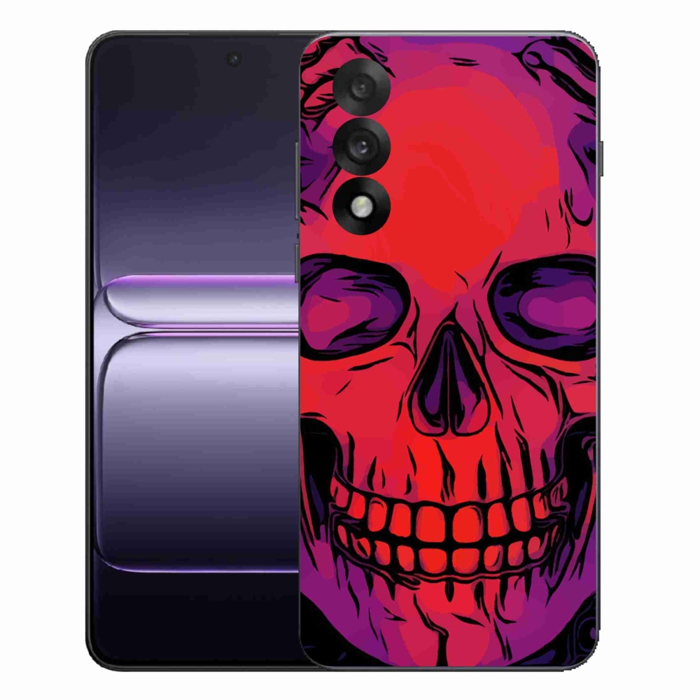 Gélový kryt mmCase na One Plus Nord 5 - lebka