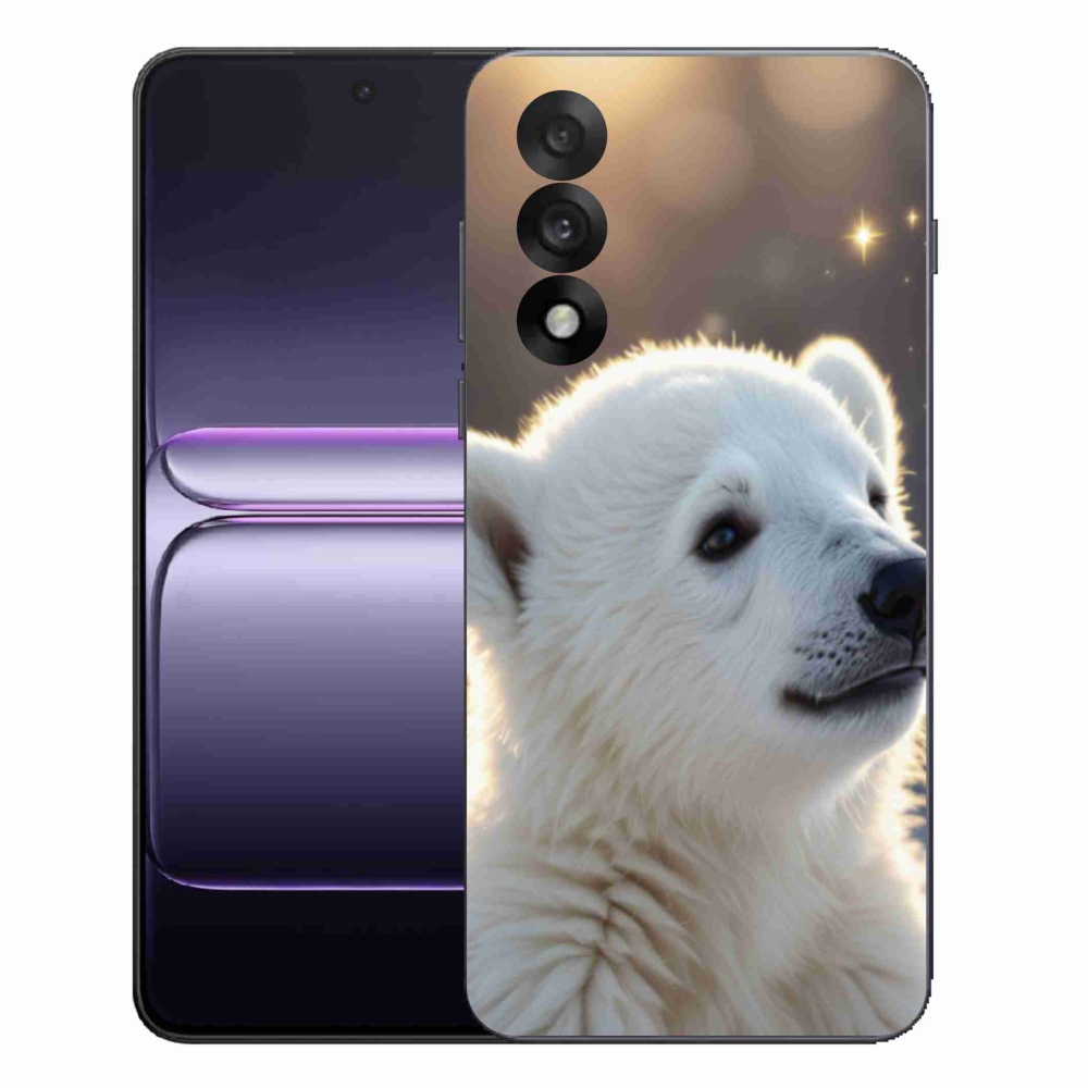 Gélový kryt mmCase na One Plus Nord 5 - ľadový medveď