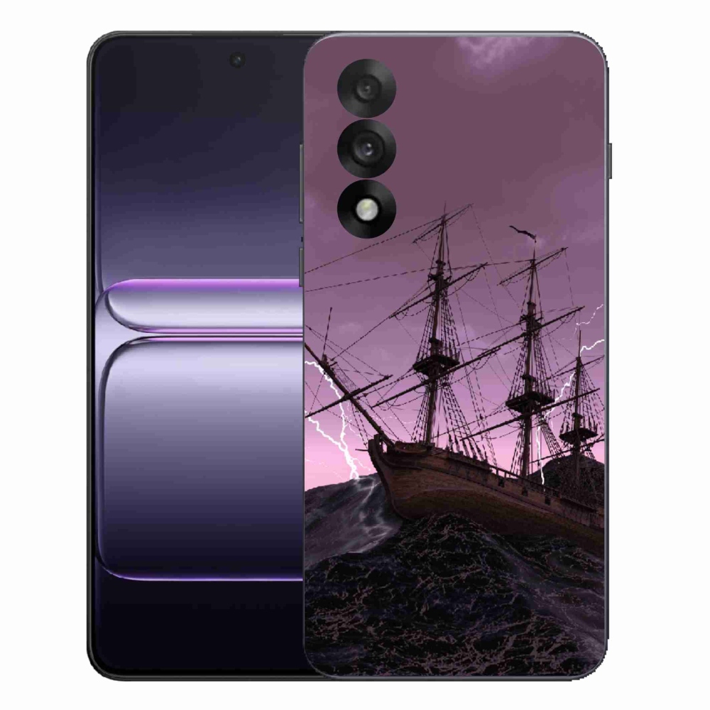 Gélový kryt mmCase na One Plus Nord 5 - loď v búrke