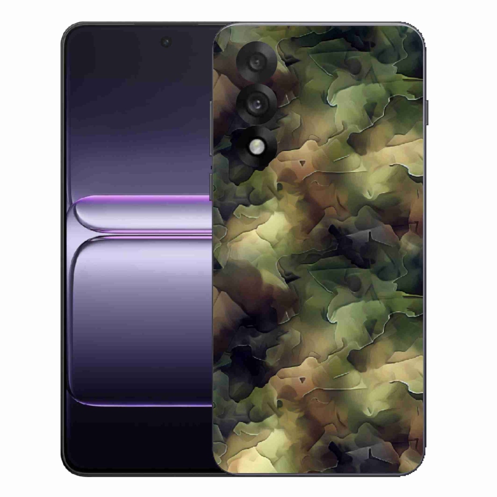 Gélový kryt mmCase na One Plus Nord 5 - maskáčový vzor 10