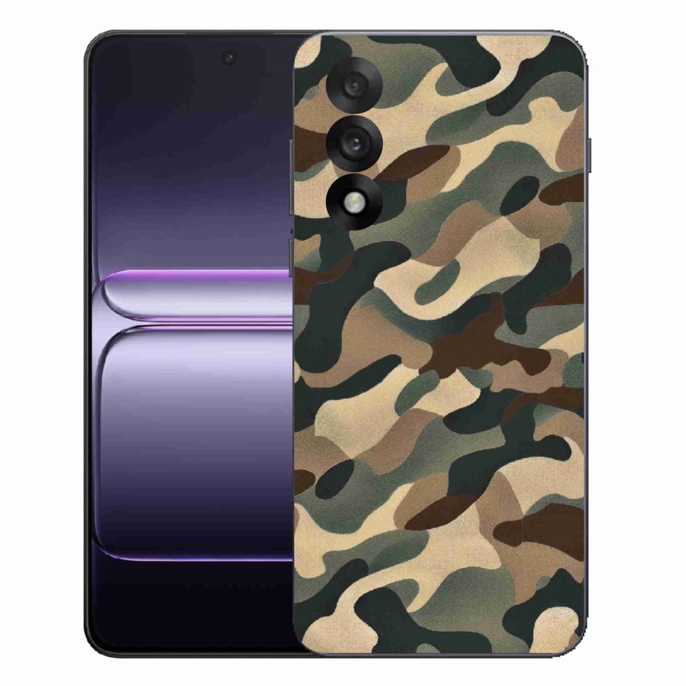 Gélový kryt mmCase na One Plus Nord 5 - maskáčový vzor 11
