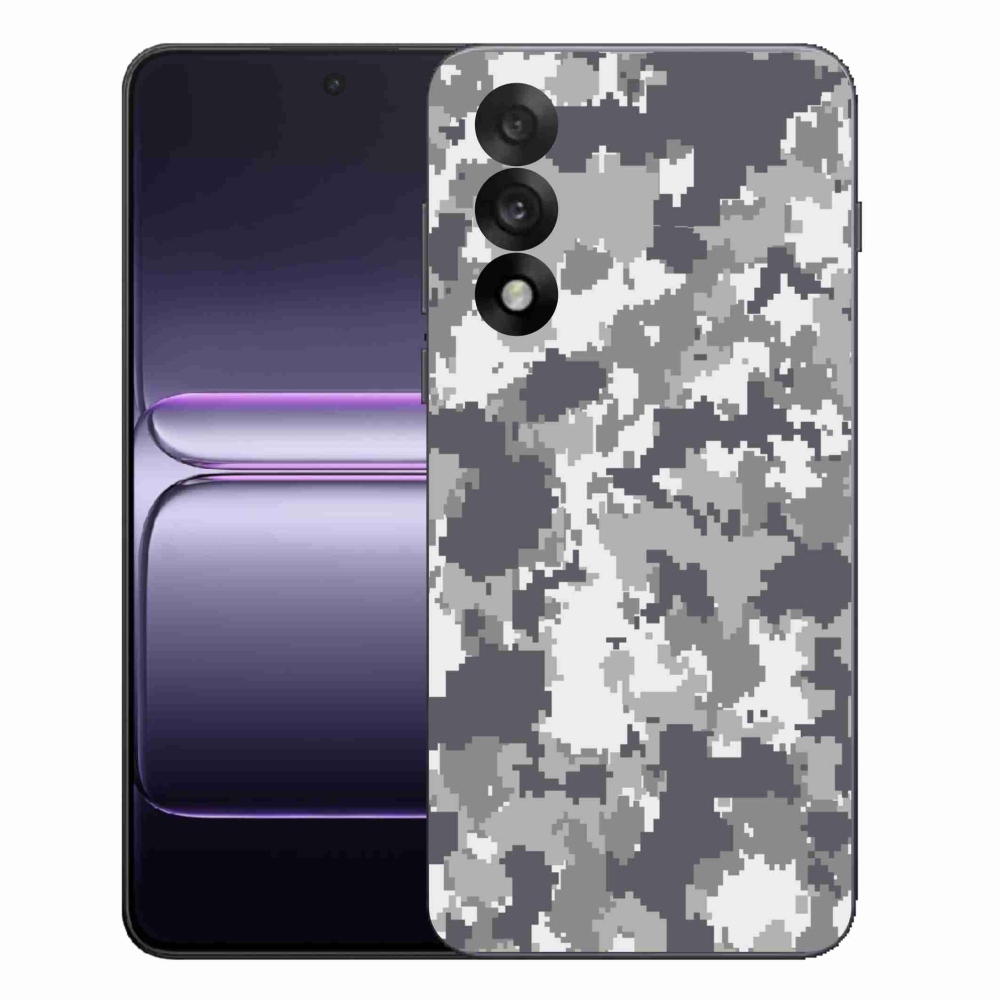 Gélový kryt mmCase na One Plus Nord 5 - maskáčový vzor 2