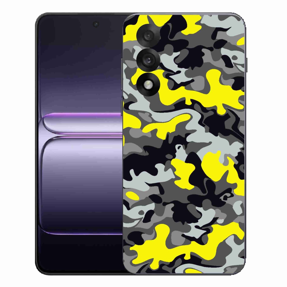 Gélový kryt mmCase na One Plus Nord 5 - maskáčový vzor 6
