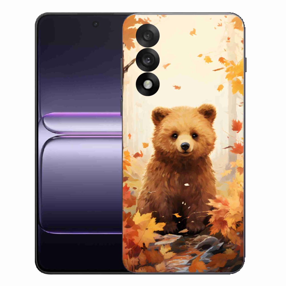 Gélový kryt mmCase na One Plus Nord 5 - medveď v lese