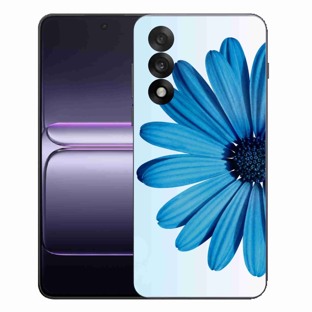 Gélový kryt mmCase na One Plus Nord 5 - modrá margaréta