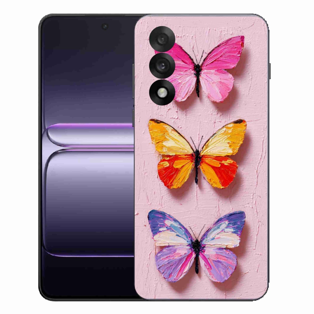 Gélový kryt mmCase na One Plus Nord 5 - motýlia trojica