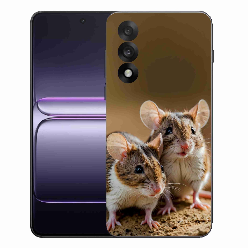Gélový kryt mmCase na One Plus Nord 5 - myší duo