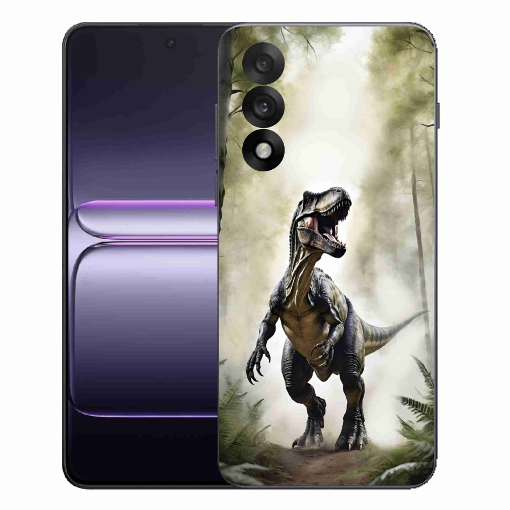 Gélový kryt mmCase na One Plus Nord 5 - naštvaný T-Rex