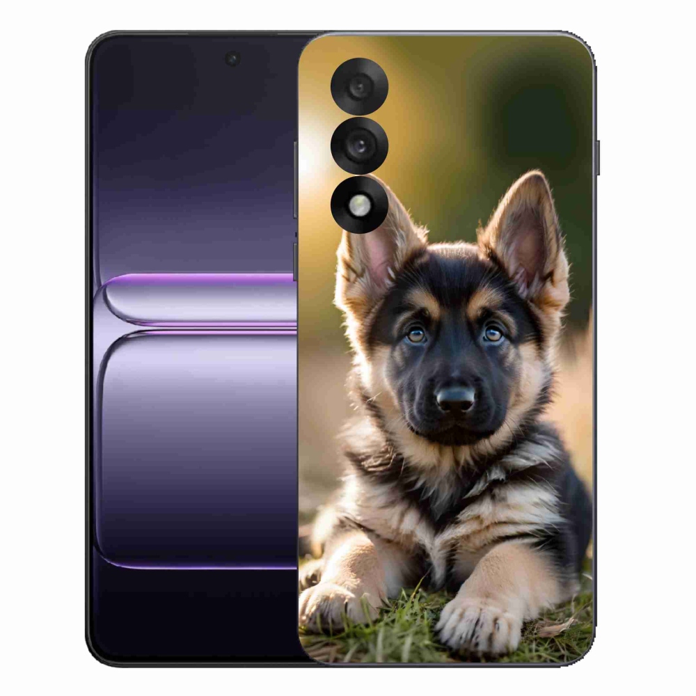 Gélový kryt mmCase na One Plus Nord 5 - nemecký ovčiak v prírode