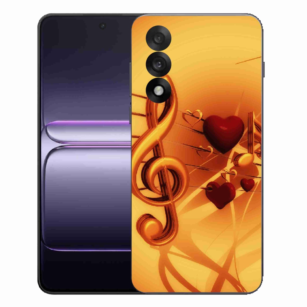 Gélový kryt mmCase na One Plus Nord 5 - noty