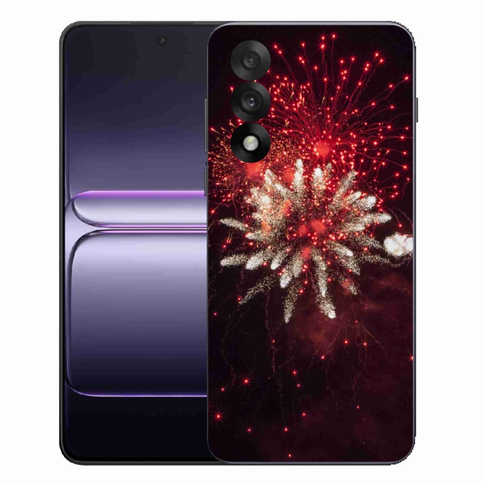 Gélový kryt mmCase na One Plus Nord 5 - ohňostroj