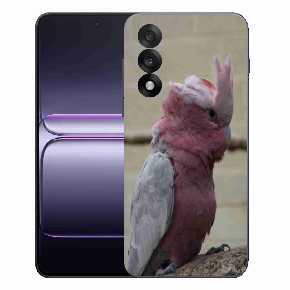 Gélový kryt mmCase na One Plus Nord 5 - papagáj kakadu ružový