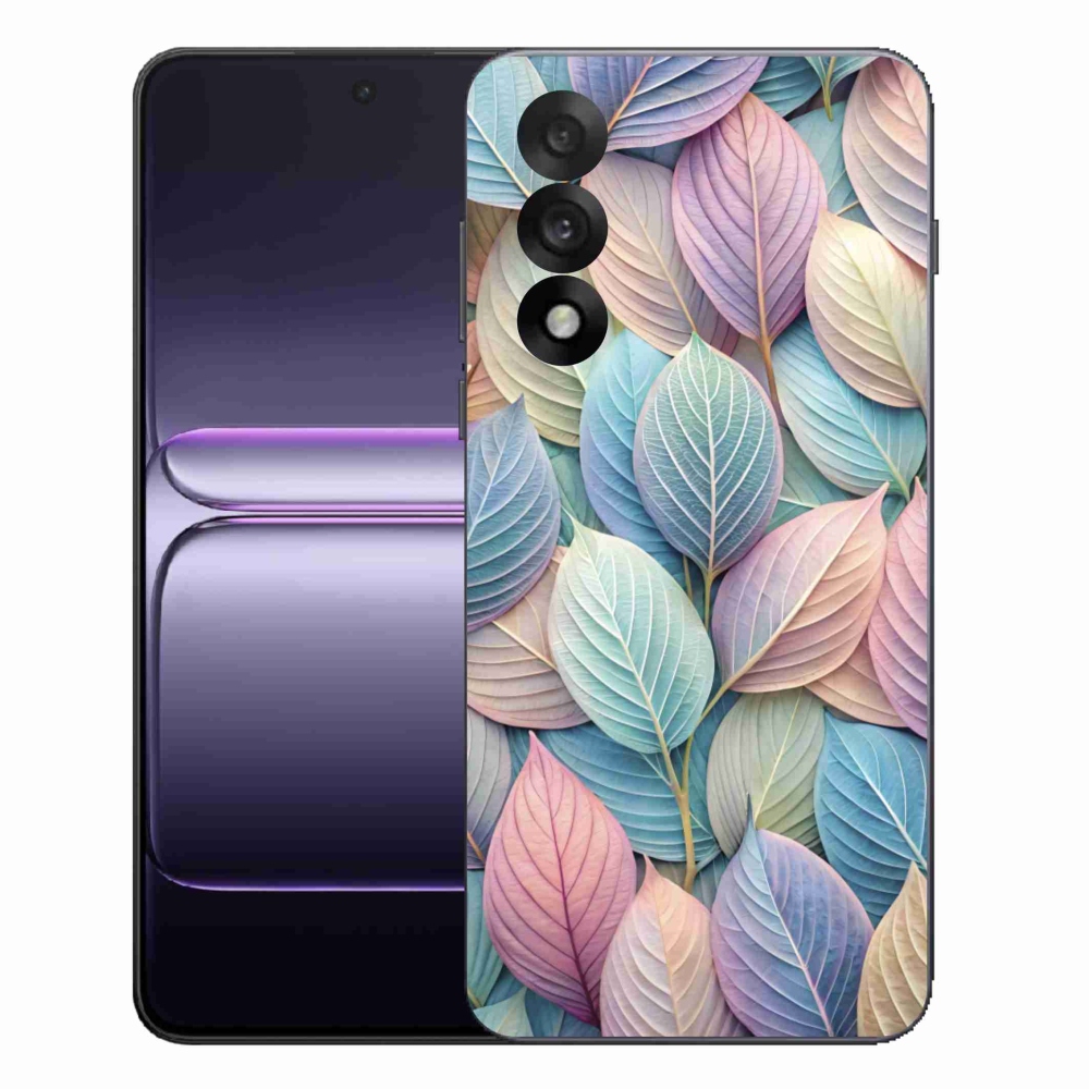 Gélový kryt mmCase na One Plus Nord 5 - pastelové listy
