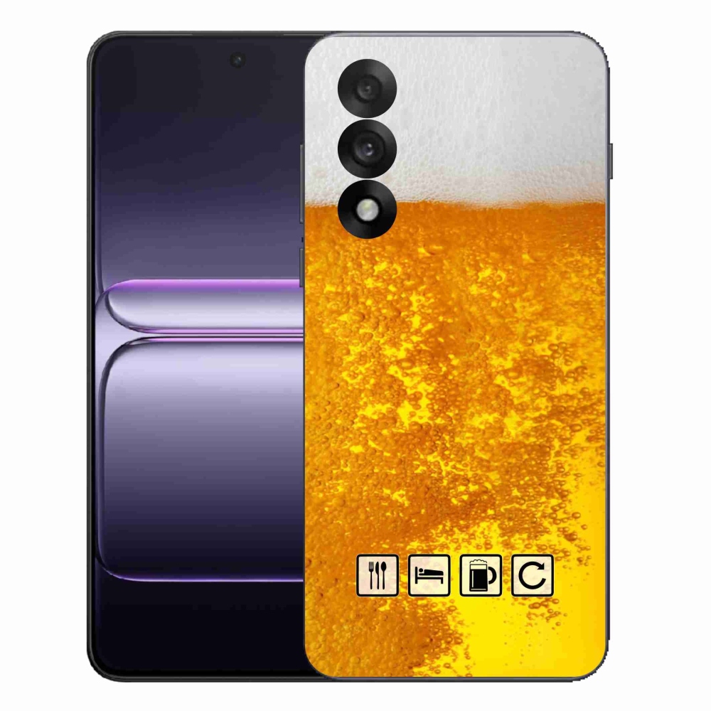 Gélový kryt mmCase na One Plus Nord 5 - pivný motív 3