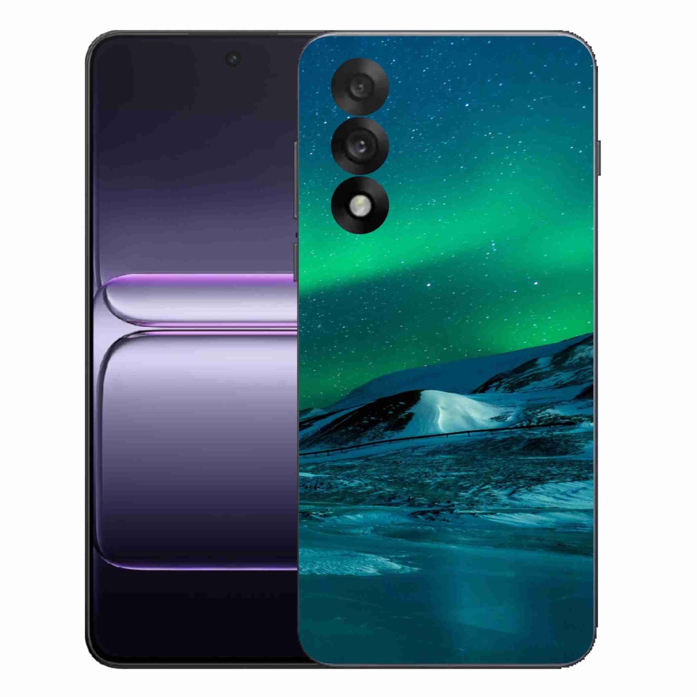 Gélový kryt mmCase na One Plus Nord 5 - polárna žiara