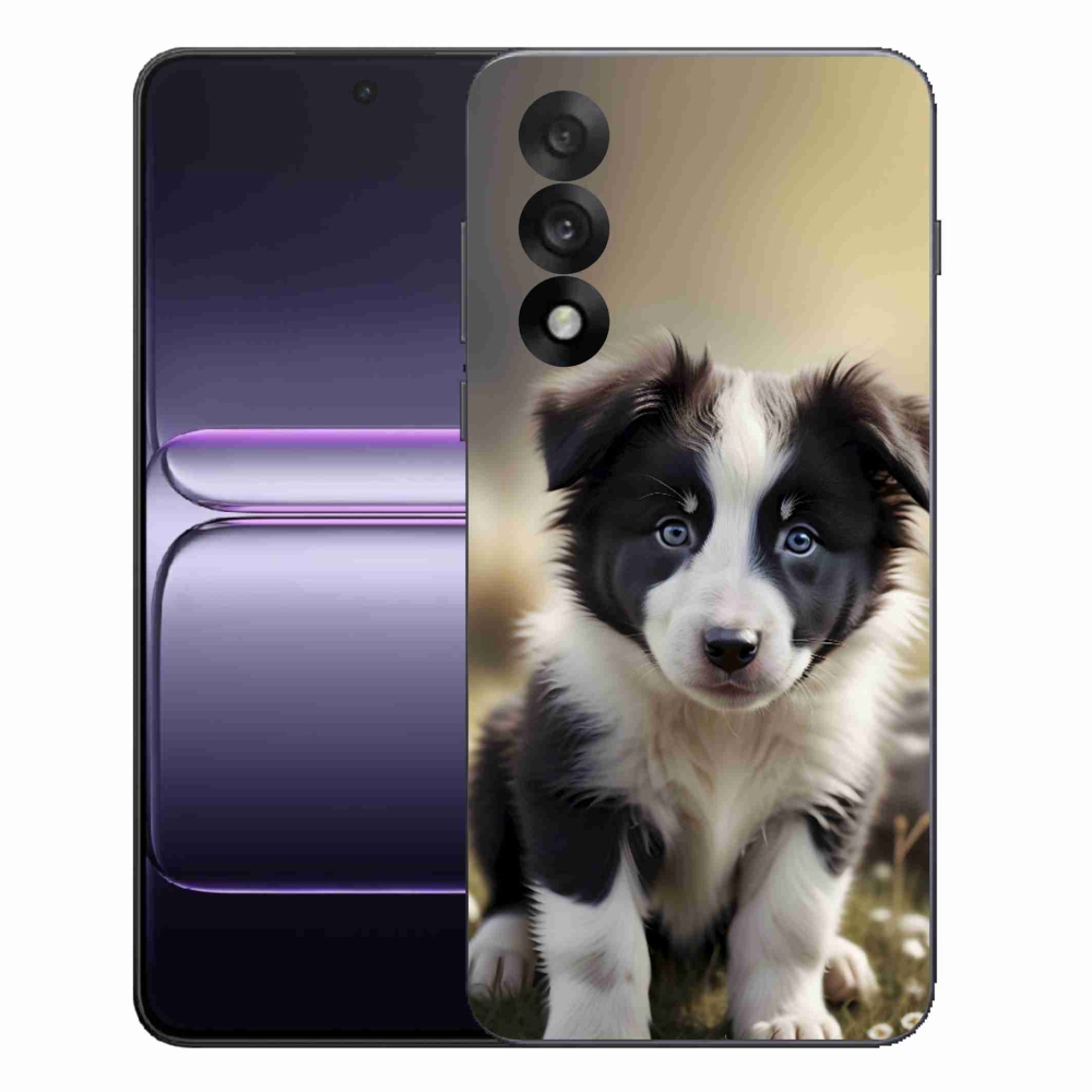 Gélový kryt mmCase na One Plus Nord 5 - roztomilá border kólia