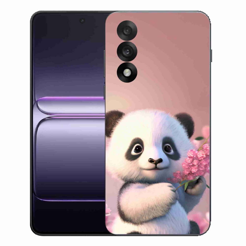 Gélový kryt mmCase na One Plus Nord 5 - roztomilá panda