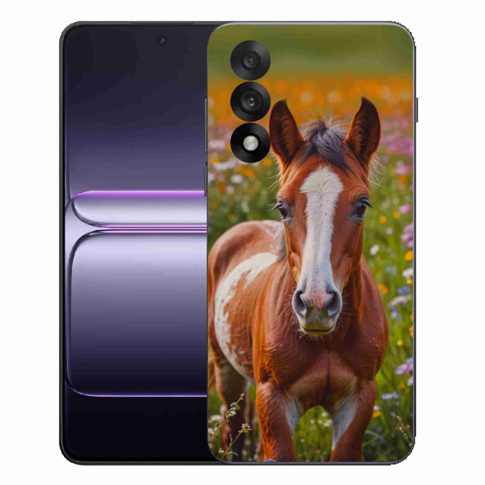 Gélový kryt mmCase na One Plus Nord 5 - roztomilé žriebä
