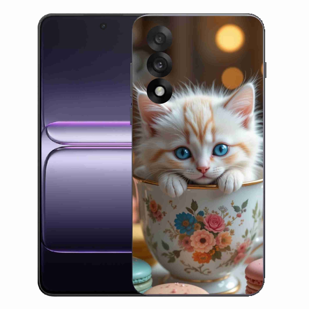 Gélový kryt mmCase na One Plus Nord 5 - roztomilé mačiatko 6