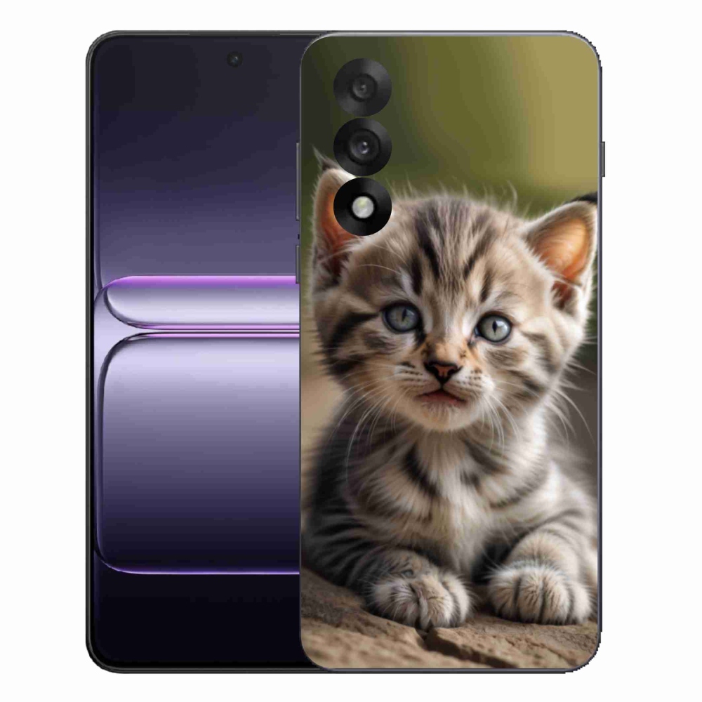Gélový kryt mmCase na One Plus Nord 5 - roztomilé mačiatko 9