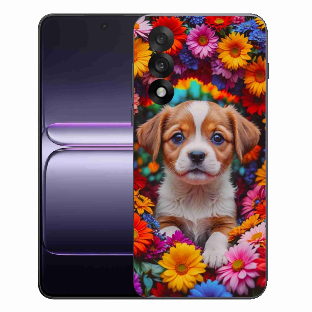 Gélový kryt mmCase na One Plus Nord 5 - roztomilé šteňa